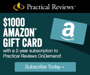 $1000 Amazon Gift Card with 2 year subscription from Practical Reviews